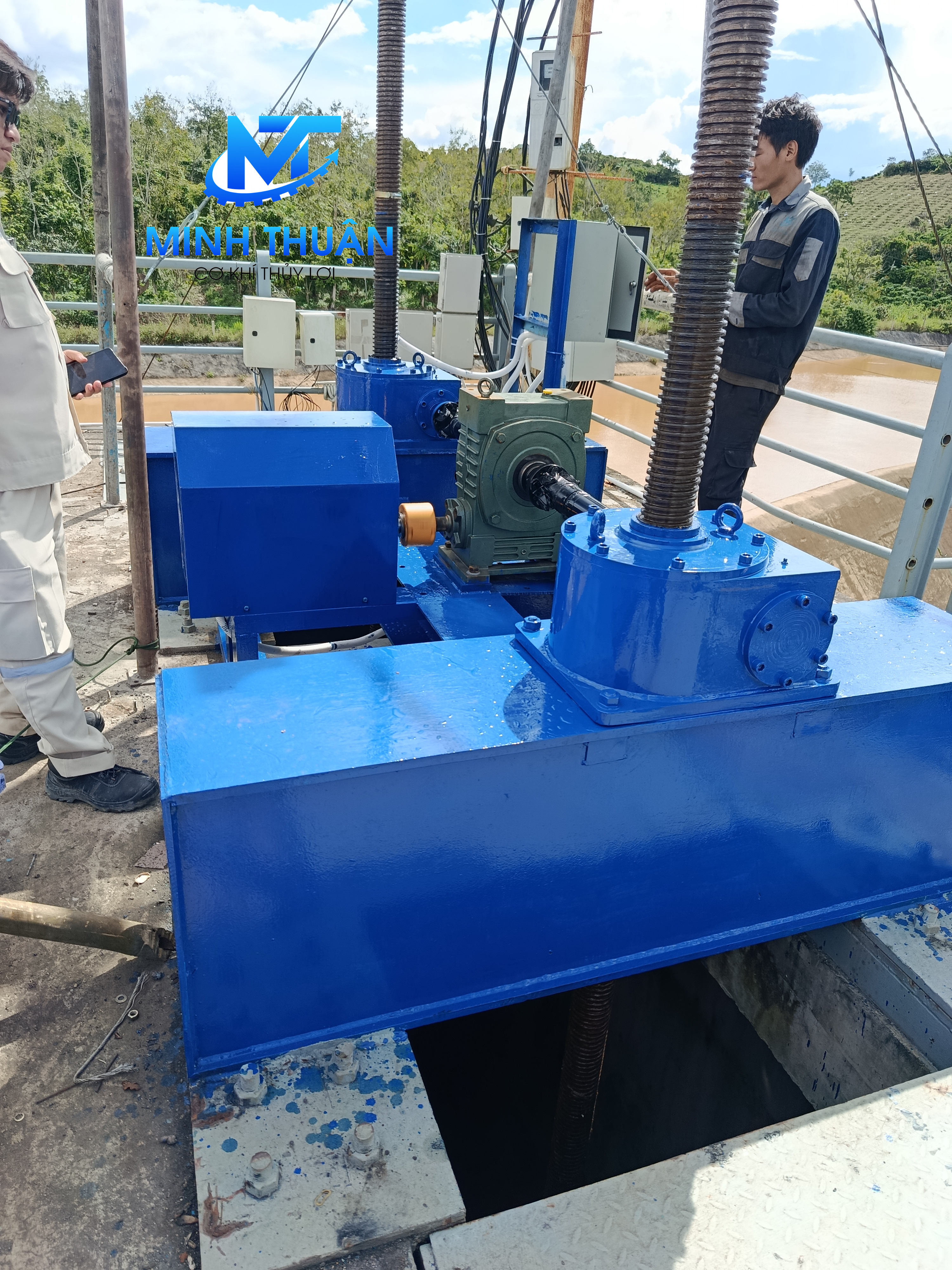 Sản xuất, Chế tạo và Lắp đặt Máy Đóng Mở VD50-2 ĐCĐ - Lâm Đồng - 2