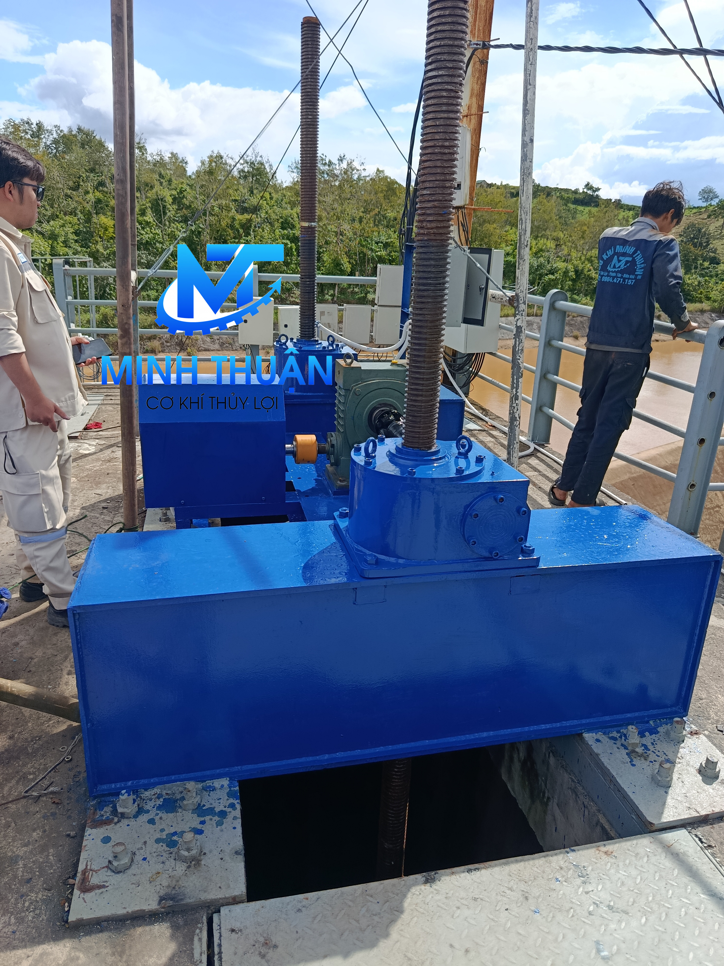 Sản xuất, Chế tạo và Lắp đặt Máy Đóng Mở VD50-2 ĐCĐ - Lâm Đồng - 4